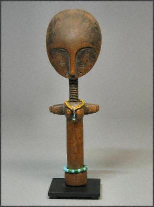 Asante akua'ba doll