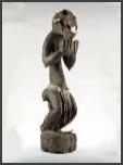 Baule monkey figure