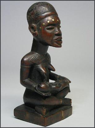 Yombe Phemba maternity figure