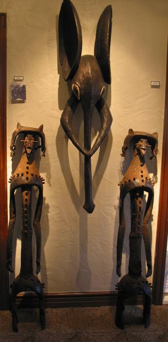 Mumeye and Elephant mask